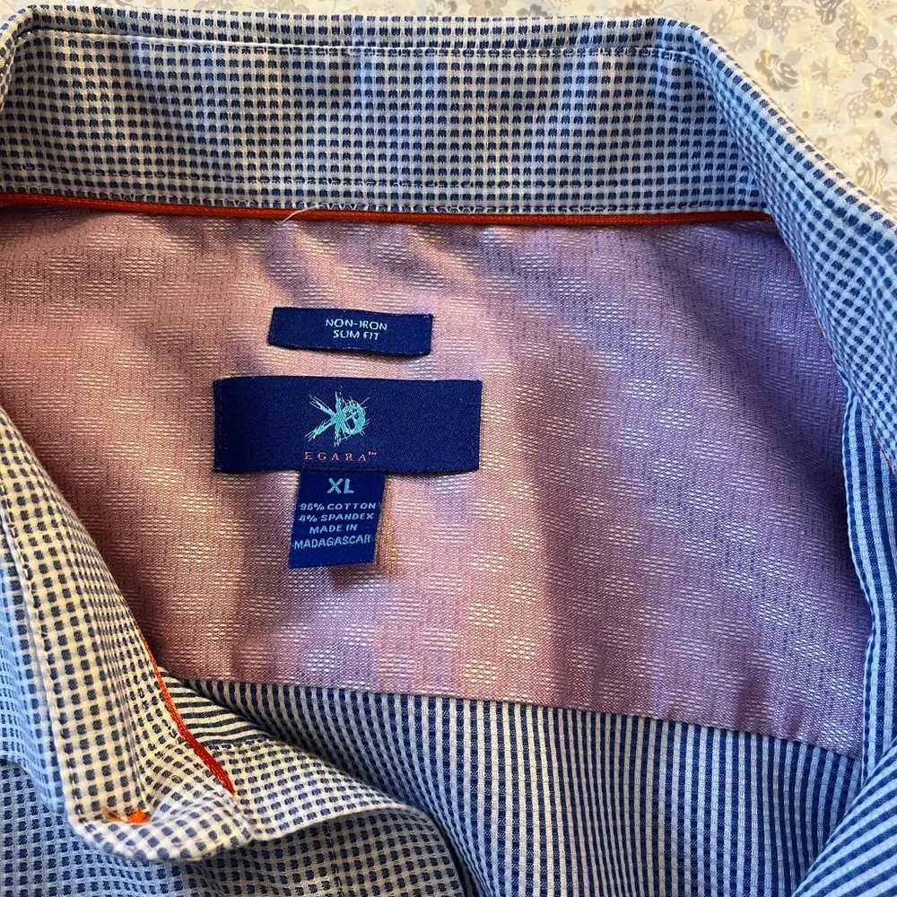Egara dress shirt XL slim fit
